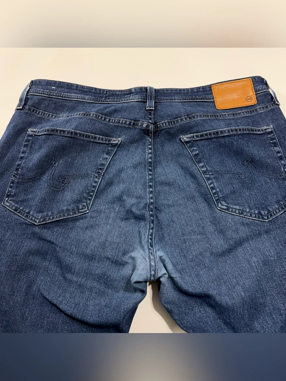 AG Adriano Goldschmied Everett Slim Straight Jeans Mens 38
